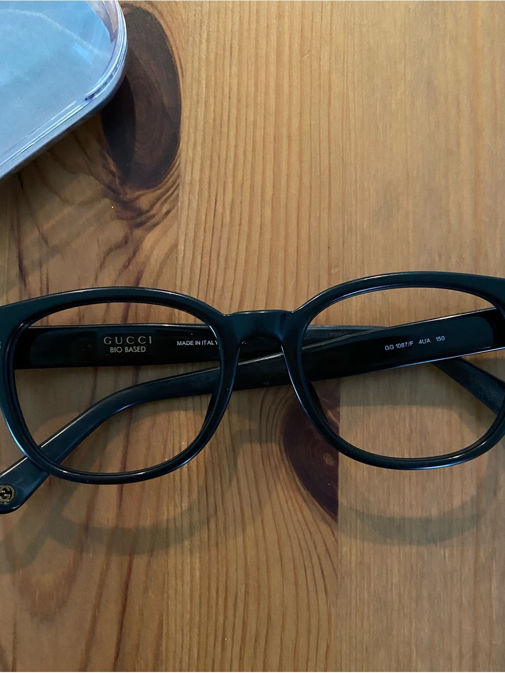 Vintage Gucci Black Frames for Rx Eyeglasses